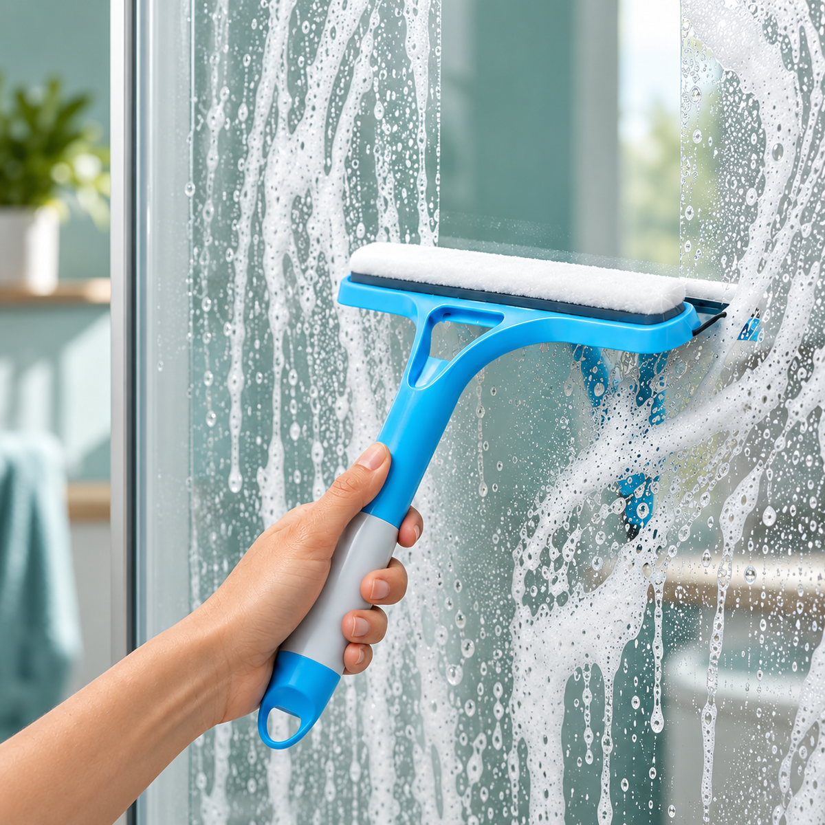 ScrubMate - 3 in 1 Glass Cleaner