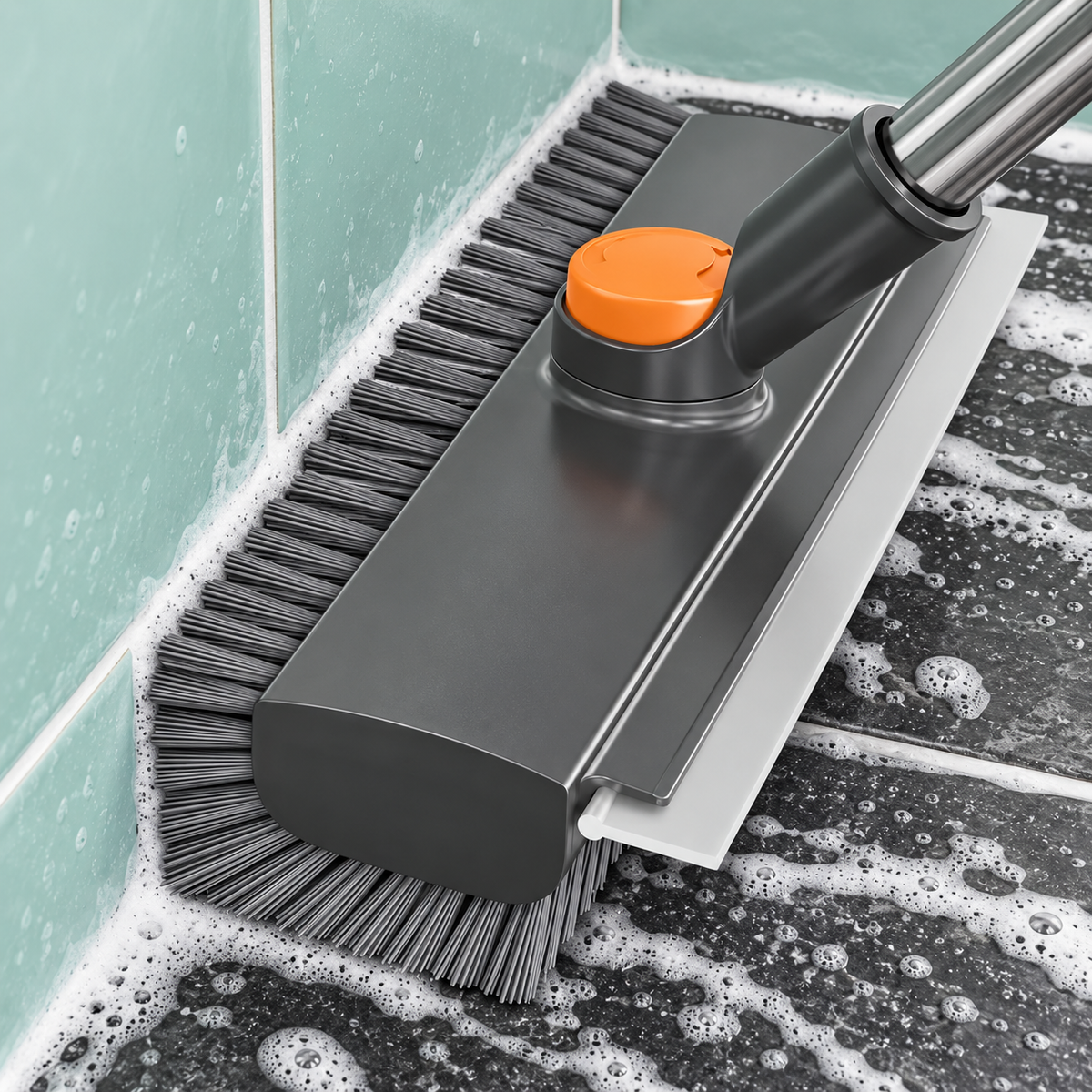 ScrubMate - Powerful 3-in-1 Floor Scrub Brush