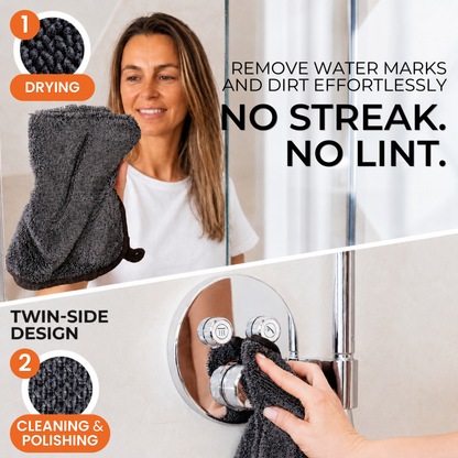 Chemical & Streak Free Microfibre Cloth (3 Pack)