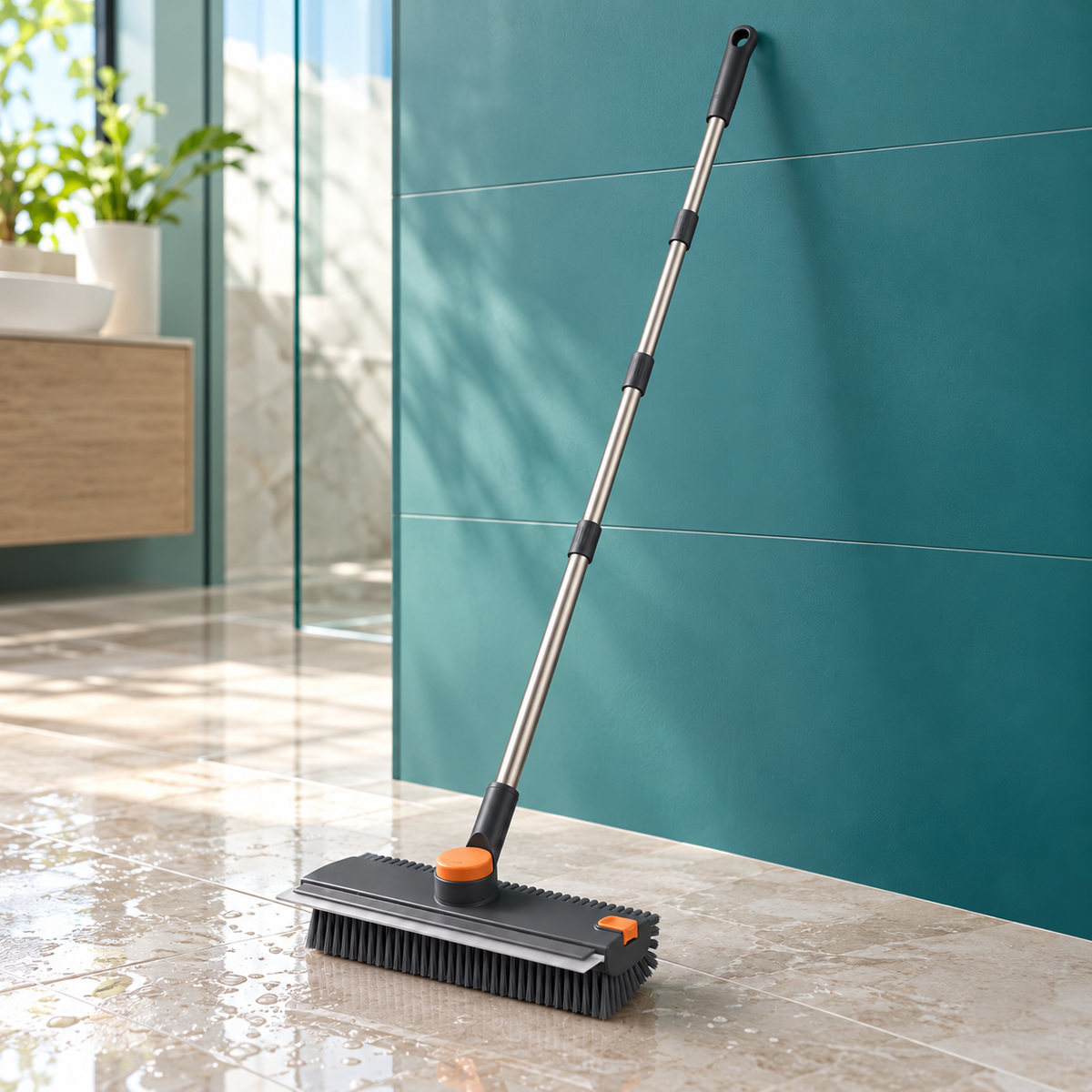 ScrubMate - Powerful 3-in-1 Floor Scrub Brush